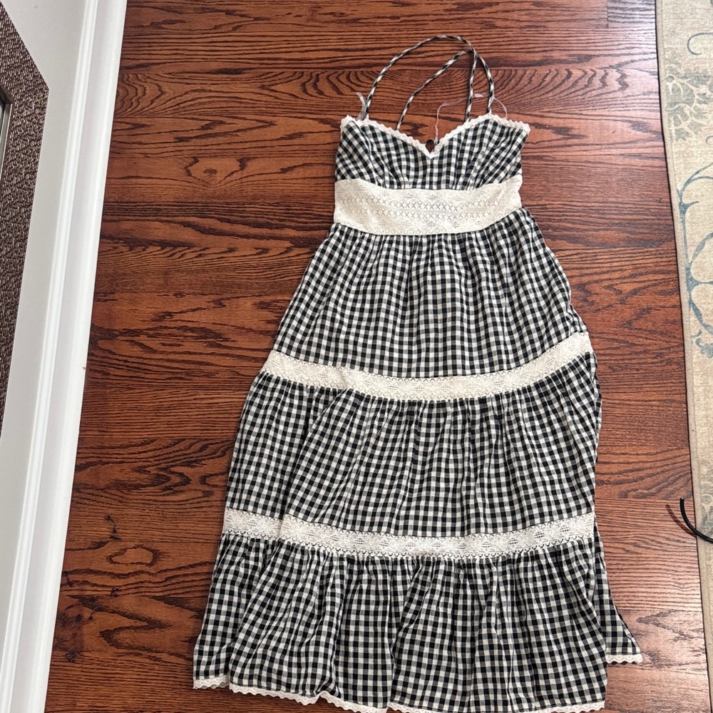 Plaid dress